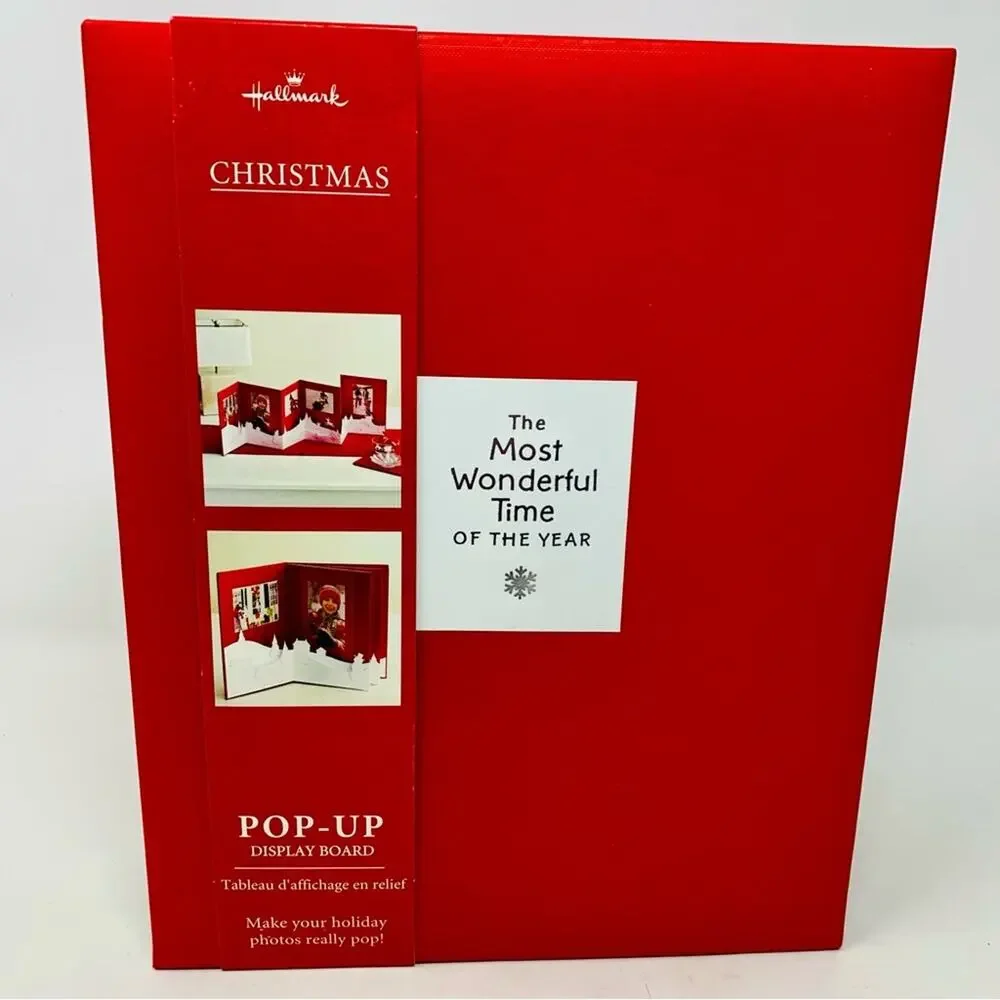 Hallmark Pop Up Christmas Display Board